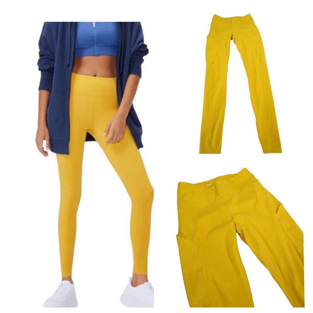 Outdoor Voices Women's Yellow
Leggings SZ S